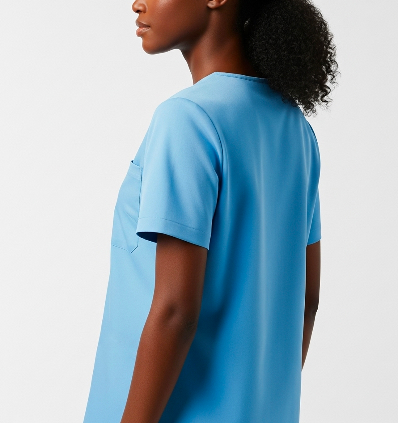 Laurence  · Top · Sky Blue