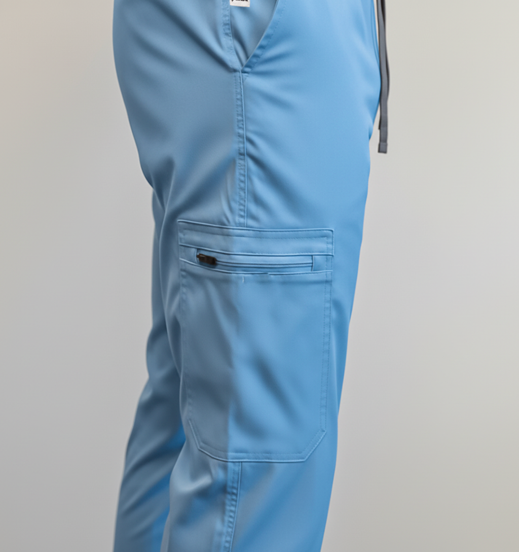 Mathis - Pants - Sky blue