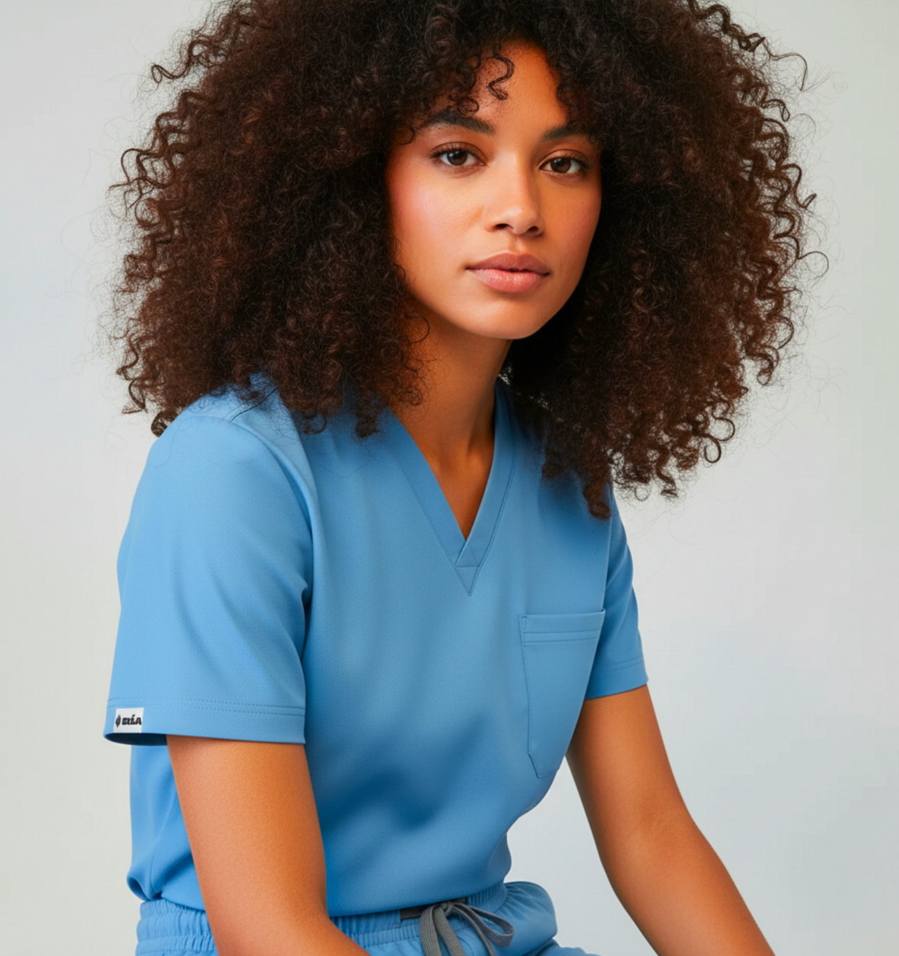 Sara - Haut - Sky Blue