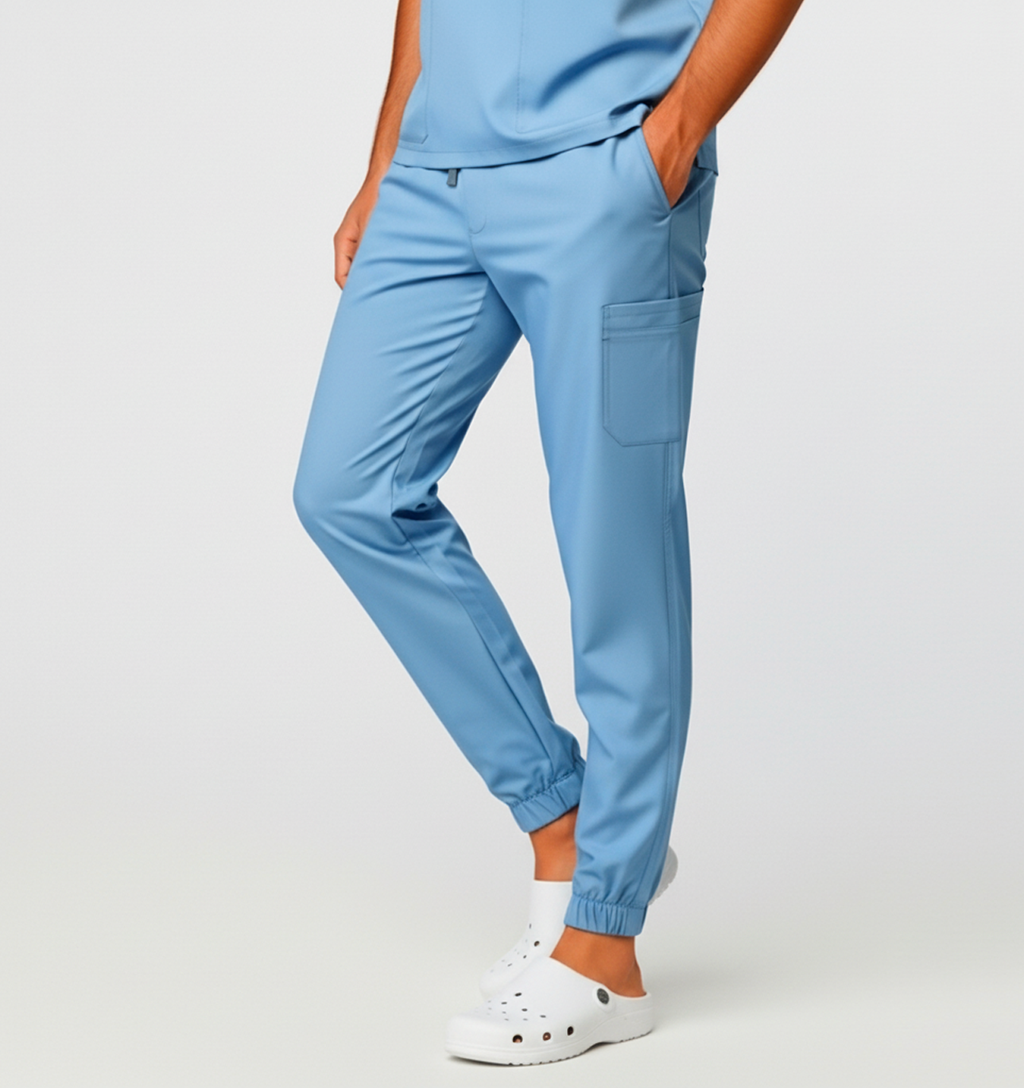 Mathis - Pants - Sky blue
