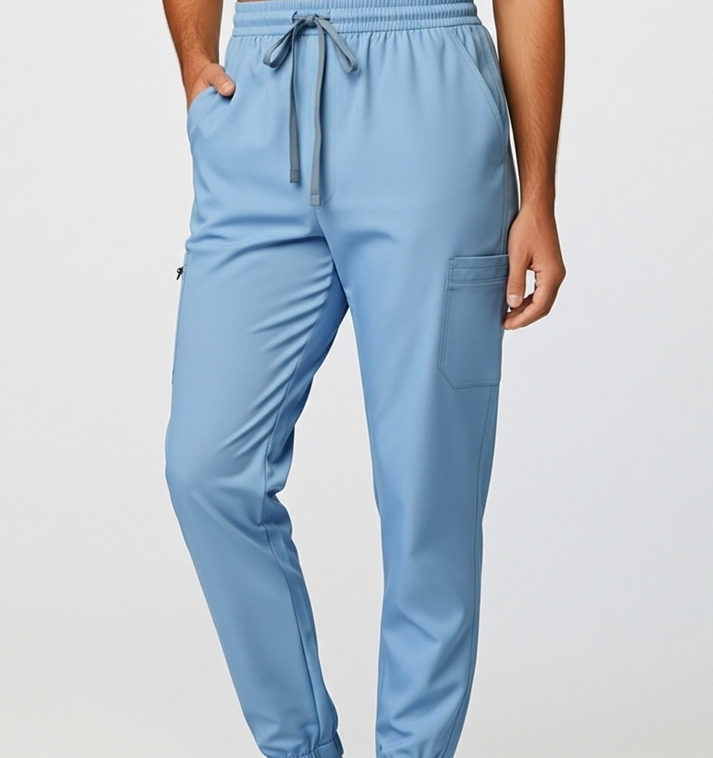Mathis - Pants - Sky blue