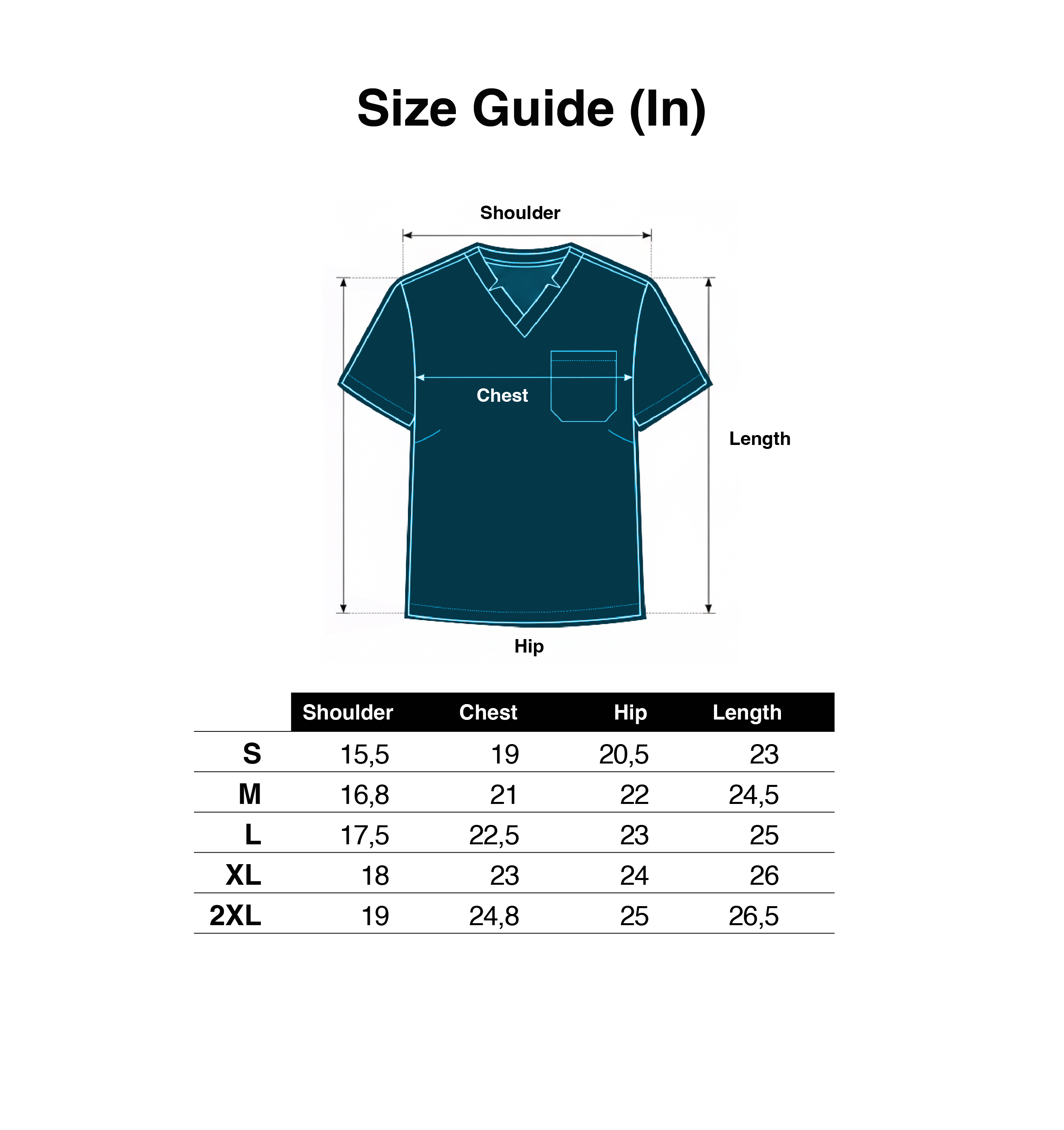 Laurence  · Top · Teal