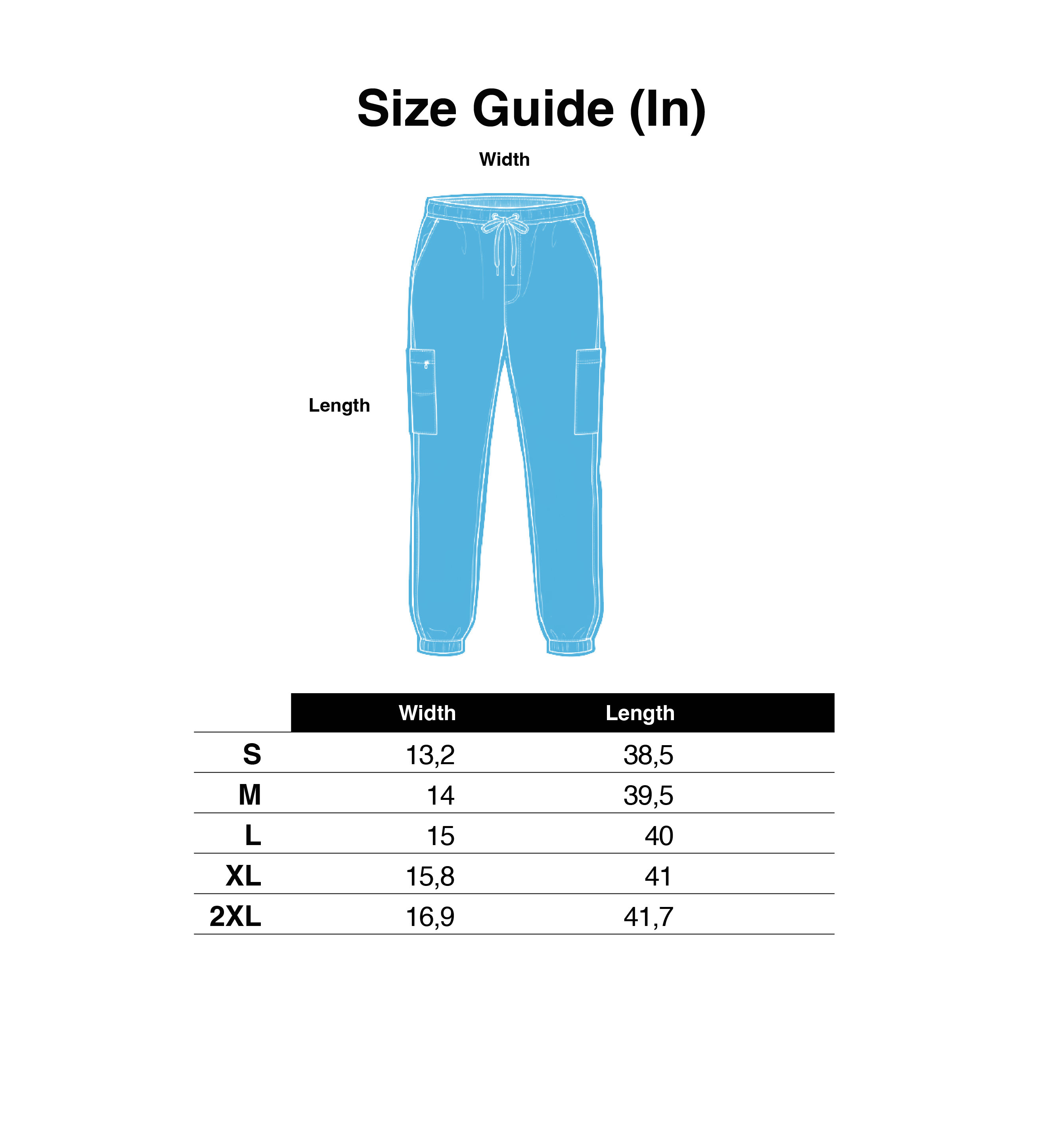 Nada · Pants · Sky blue